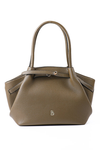 Bottier Khaki Women's Shoulder Bag - Cnt942