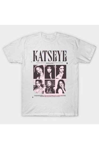 Katseye Printed Cotton Oversize T-Shirt