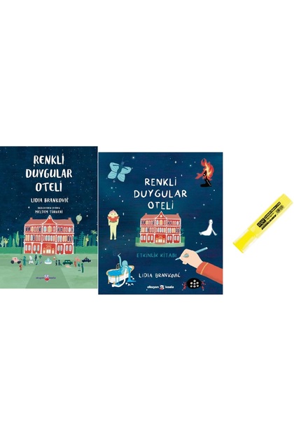 Renkli Duygular Oteli + Etkinlik Kitabı / 2 Kitap SET (Kalem Hd)