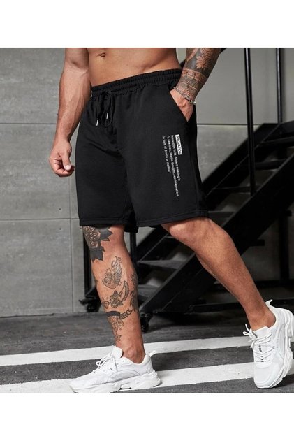 New Season Innovation Leg Printed Double Pocket Plus Size Men's Bermuda Shorts