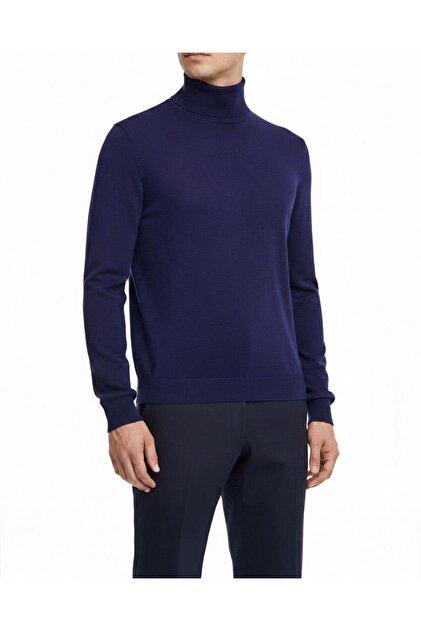 TerziAdemAltun Italian Style Slim Fit Knitwear Turtleneck High