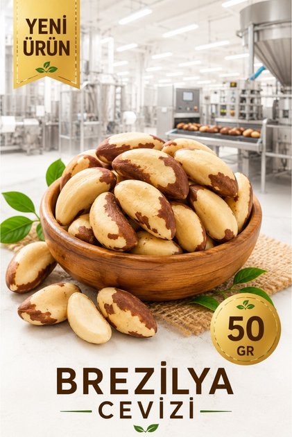 BREZİLYA CEVİZİ 50 GR