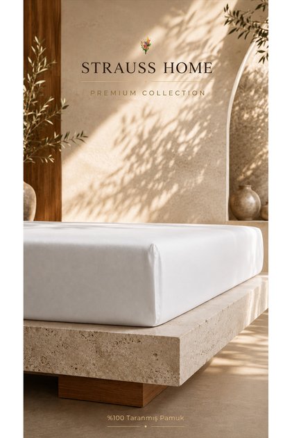 Ultra Luxury Elastic Bed Sheet 160 Gr Thick Soft Cotton Bed Sheet