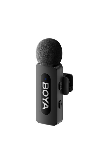 Microfon Wireless BY-V10 120dB 2.4GHz USB-C Negru Electronică