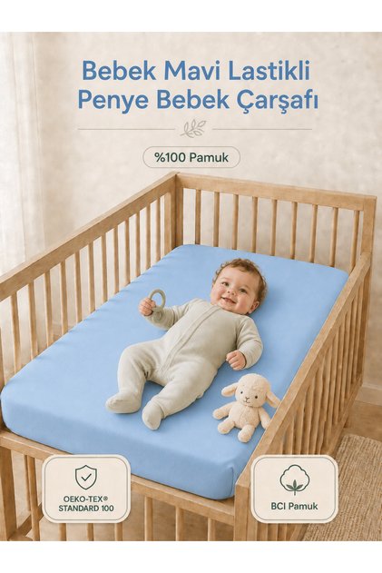 100% Cotton Combed Elastic Sheet for Your Baby. Park Bed, Crib, Compatible with Multiple Sizes