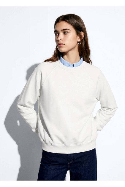 Pamuklu sweatshirt