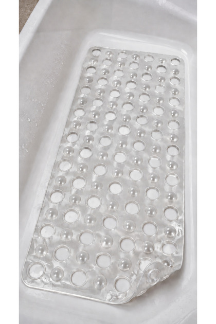 38X69 cm Non-Slip Bath Mat with Suction Cups for Shower Cabin and Inside the Bathtub