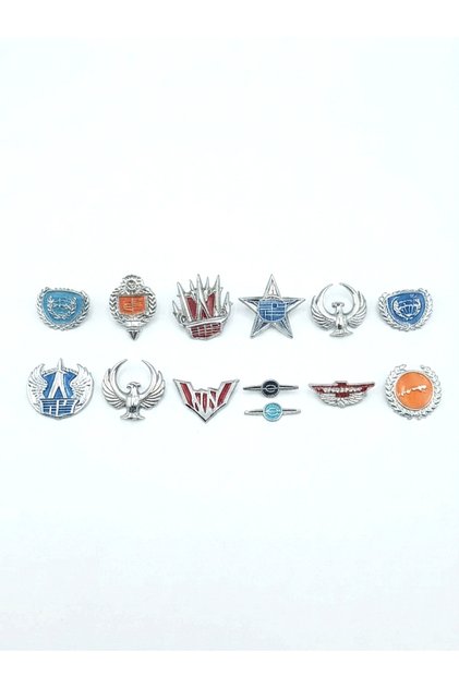 13 Metal Nuts with Emblem Tape Campaign