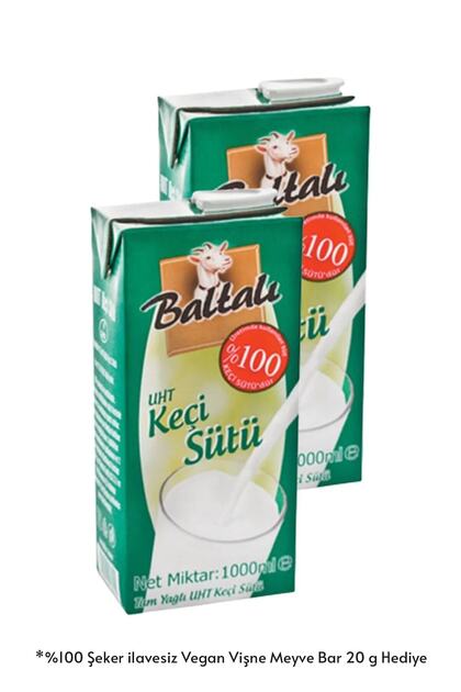 Keçi Sütü Uht %10 Keçi Sütü Uht 1 Lt X 2 Adet