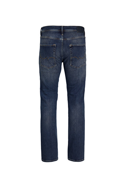 Jack & Jones Koyu Mavi Erkek Tapered Fit Denim Pantolon 12158610