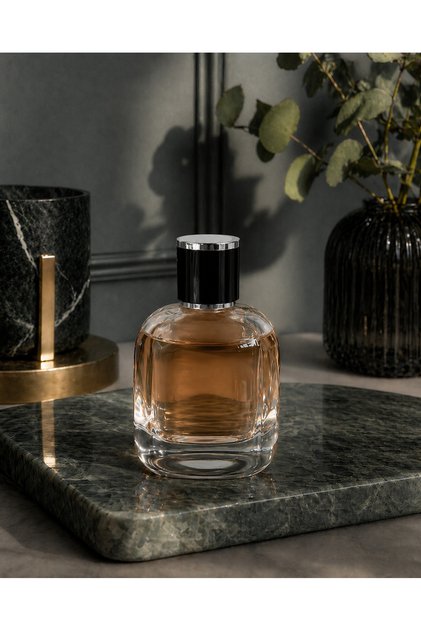 Cam Yeniden Doldurulabilir Kolonya Parfüm Şişesi 100 Ml-Kapaklı Premium Boş Parfüm Şişesi