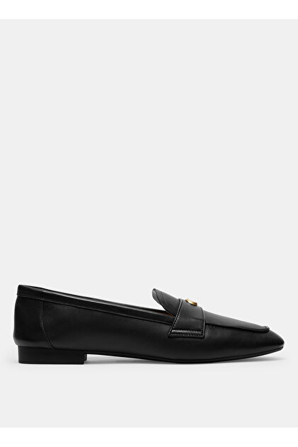 COACH Nelli Leather Loafer ブラック 7C ヨンア COACH Nelli Leather