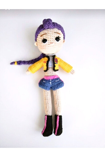 MİNOHOUSE Amigurumi K-Pop Demon Hunters Mira Rumi Zoey 3lü
