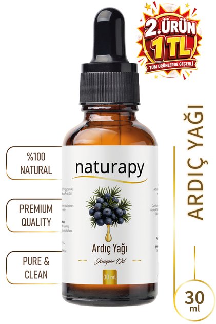 Juniper Oil Essential Oil 30 ml Glass Bottle with Dropper
