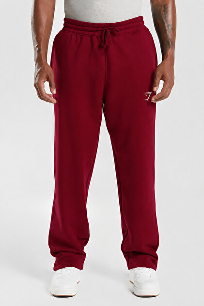 Gymshark (Burgundy) Summer Sports Sweatpants - High Quality
