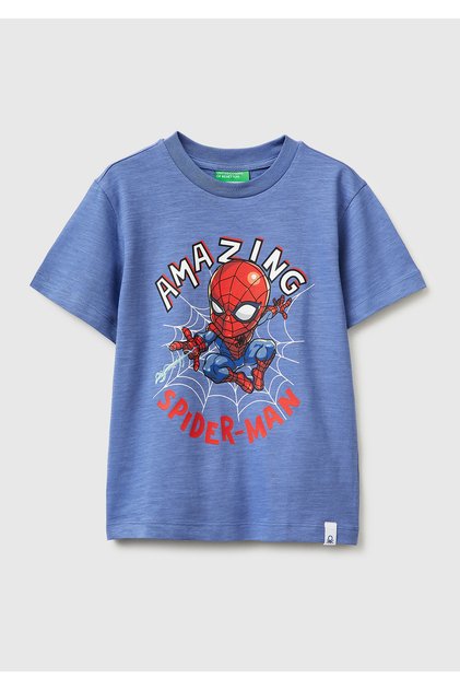 Boy's Aviator Blue Hulk Printed Crew Neck T-Shirt