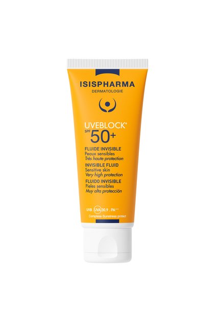 UVEBLOCK SPF50+ Normal ve Kuru Ciltler İçin Güneş Koruyucu Fluid 40 ml