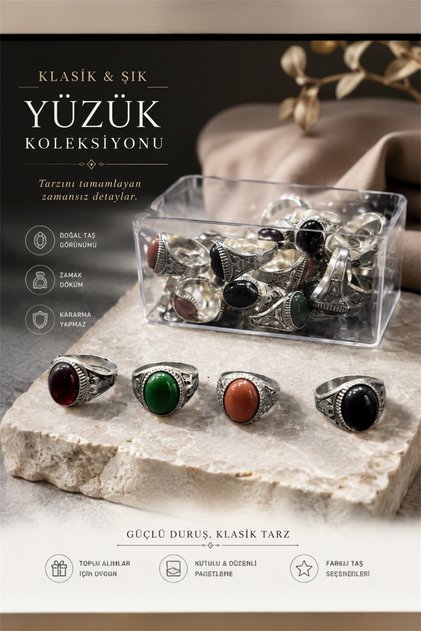 40-Piece Distribution Ring, Hajj and Umrah Material, Cast Ring, Hajj, Umrah, Souvenir Ring