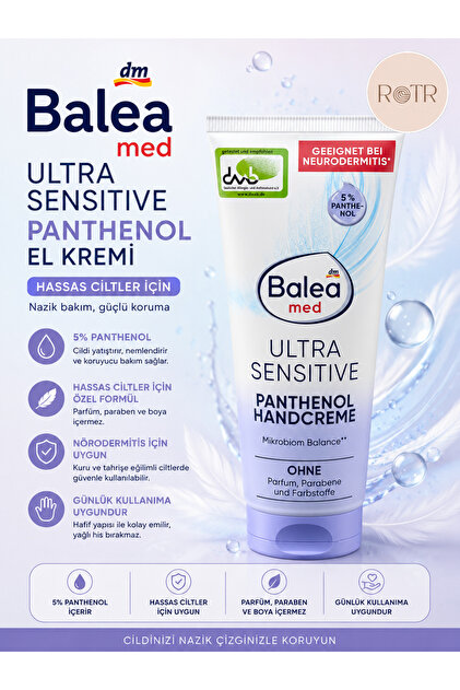 Med Ultra Hassas El Kremi Panthenollü Cilt Yenilemesi, 100 ml