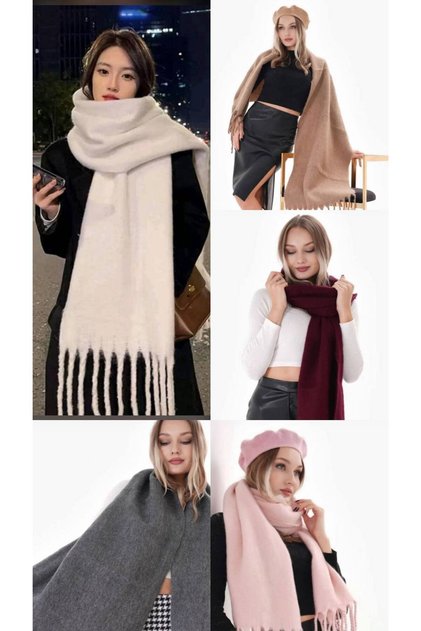 5 Polar Ormos Warm Soft Touch Men's Kaşkol Scarf