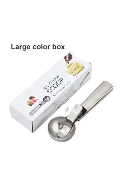 Large Stainless Steel Dual-purpose Ice Cream Scoop Ice Cream Scooper Multifunctional Fruit Scoop Kit