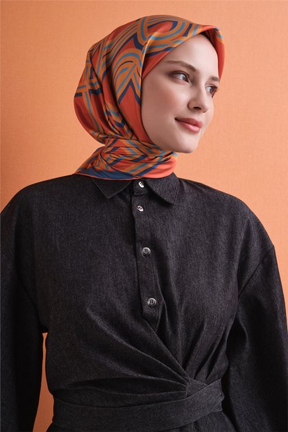 Pure Silk Twill Scarf 9614D 86