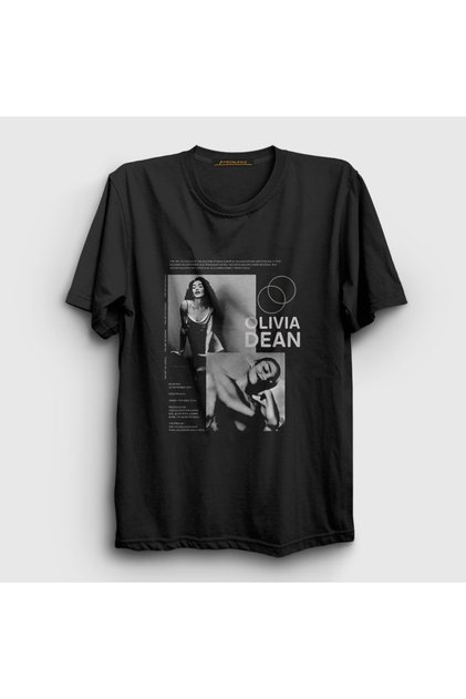 Unisex Black the Art of Loving Olivia Dean T-Shirt 594718Tt