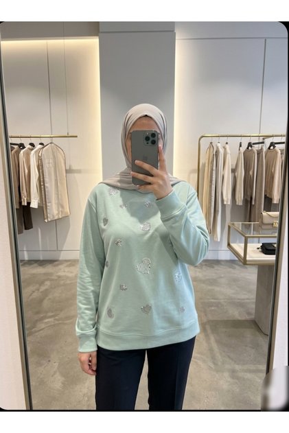 Women's Heart Patterned Tunic