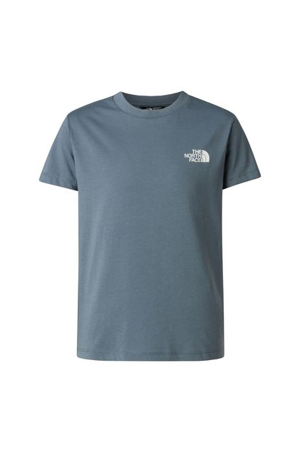TEEN BOX NSE REGULAR SS TEE Genç Tişört NF0A8EFN0U31 Gri-XXL