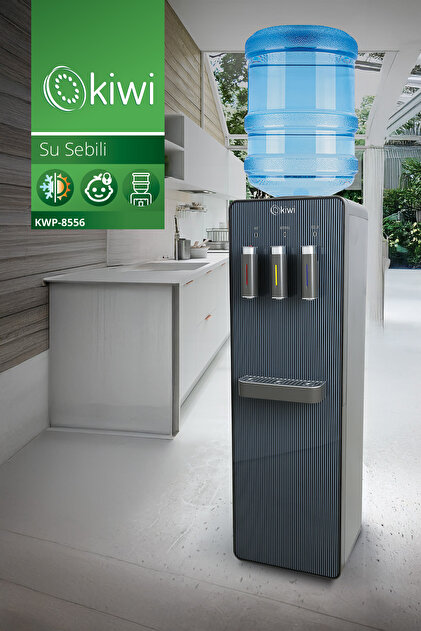 Kiwi KWP-8556 Su Sebili | Sıcak-Soğuk-Normal Su & Kompresör