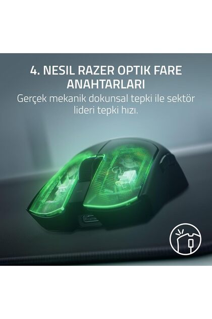 RAZER Viper V4 Pro Kablosuz Mouse Siyah 49 g Ultra Hafif Kablosuz