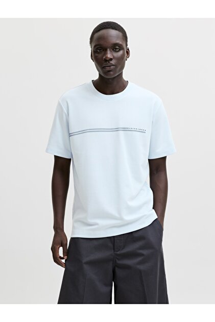 Jack & Jones JCOFUSION CHEST BRAND TEE SS CREW NOOS - Fiyatı