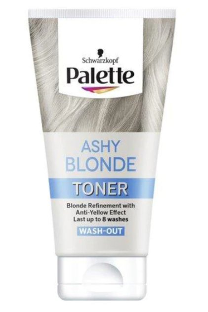 Toner nuantator Palette Blond Cenusiu cu efect anti-ingalbenire, 150 ml
