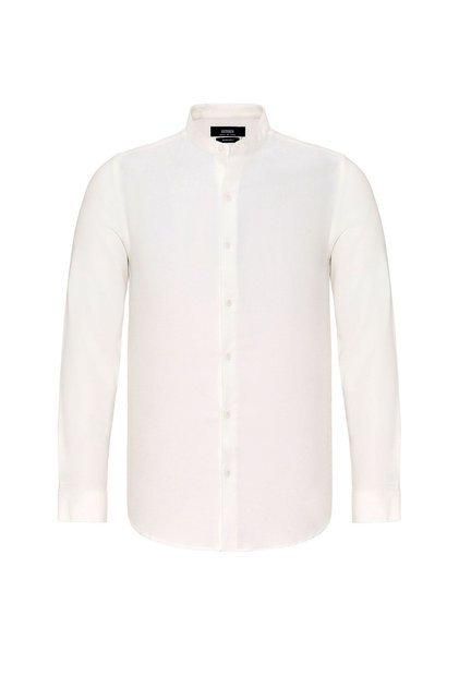 Regular Fit Hakim Collar Men's Shirt