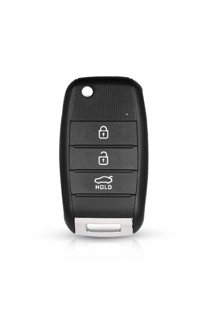 Model 1 KEYYOU Replacement Remote Key Shell Case Flip Folding 3 Buttons For Kia KIA K3 K5 Carens Ce