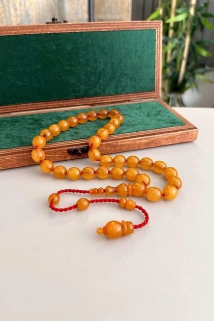 Old Ottoman Antique Faturan Amber Beads