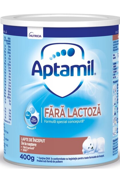 Lactose Free, formula speciala lapte praf, de inceput, 400 g