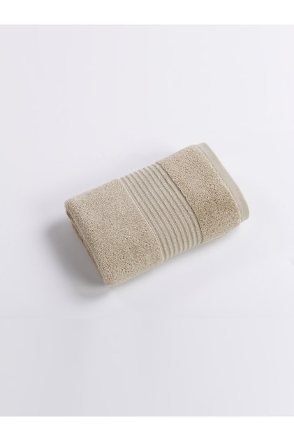 Dobby Border Face Towel 580Gsm 50X100Cm 100% Cotton French Oak