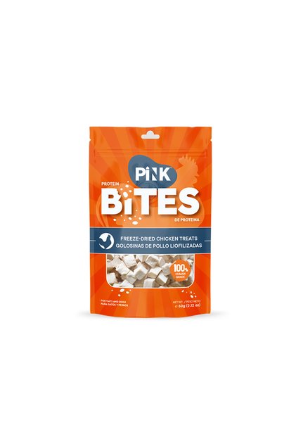 Cat & Dog Treats Freeze-Dried, Pure & Natural High-Protein Pet Snacks, 60g (Chicken)