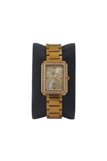 OMEGA SV-19016 L ROSE-GOLD DIAL - WOMEN'S QUARTZ