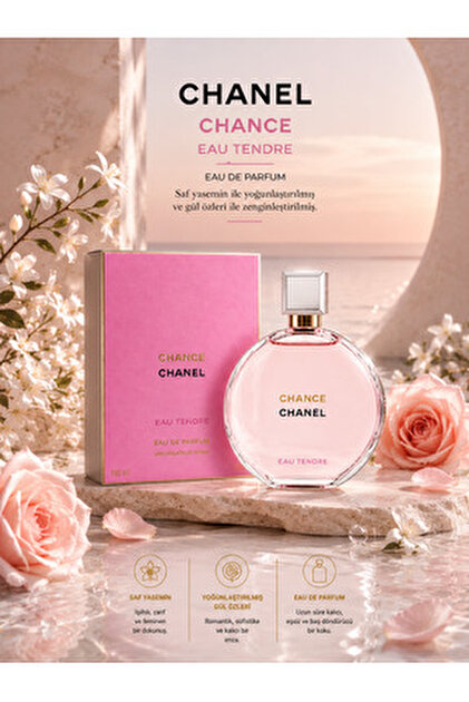 Chanel CHANCE EAU TENDRE Kadınlara Özel Çiçeksi-Meyveli Kokulu Eau