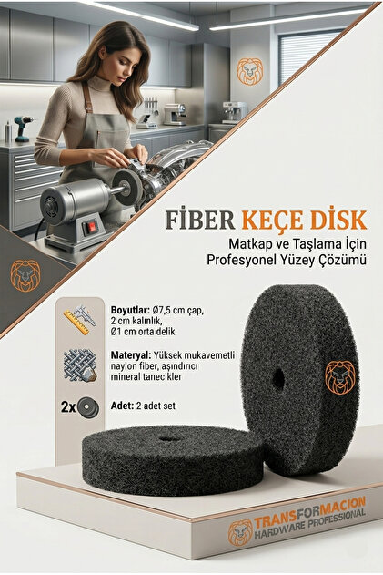 SENBANG 165x30 Mop Zımpara Mop Disk Metal Ahşap Yüzeyler İçin