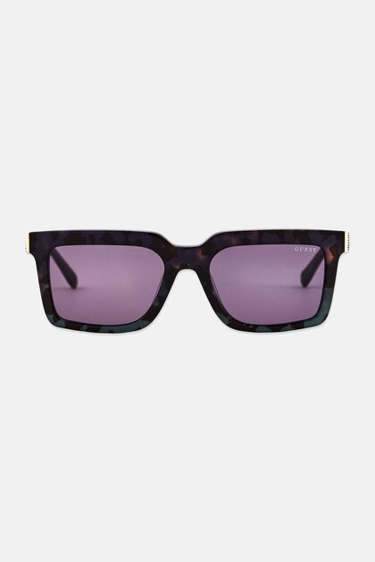 Men GU00213 98V Camouflage Square Sunglasses, Multicolor