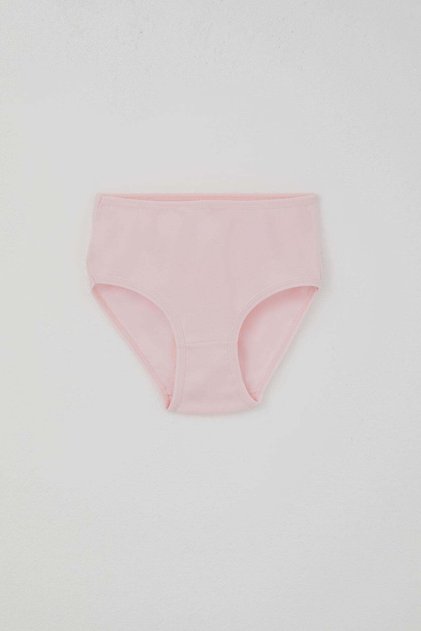 Girls' Panties Solid Color 3-13 Years, Pink