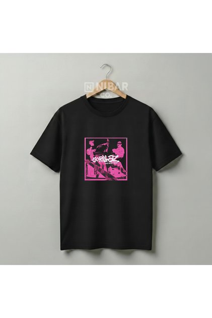 Gorillaz Rock Custom Design Cotton T-Shirt