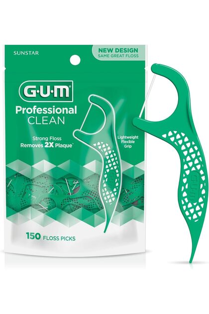 Professional CLEAN Flosser Fresh Mint 150 Count Pack Of 1 - Packaging May Vary