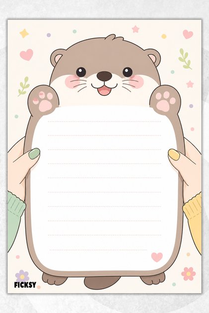 A5 Notepad Lined Notebook - 50 Sheets - Memopad - Notepad - Notepad - Note Paper