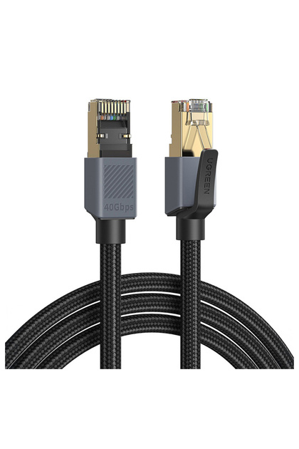 Καλώδιο Ethernet Cat8 RJ45, 40Gbps, 2000MHz, 3μ, Μαύρο
