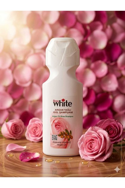 ARGAN YAĞLI GÜL ŞAMPUANI(500ML.)