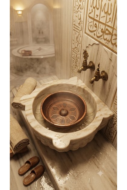 BAKIR KURNA HAMAM TASI